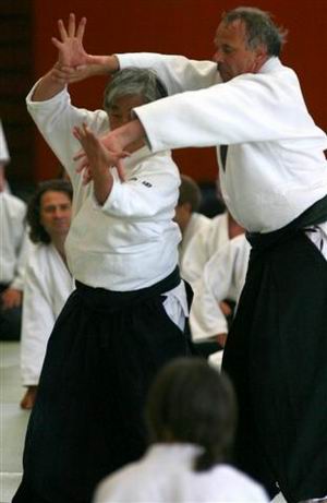 stage d'aikido en suisse à Lausanne